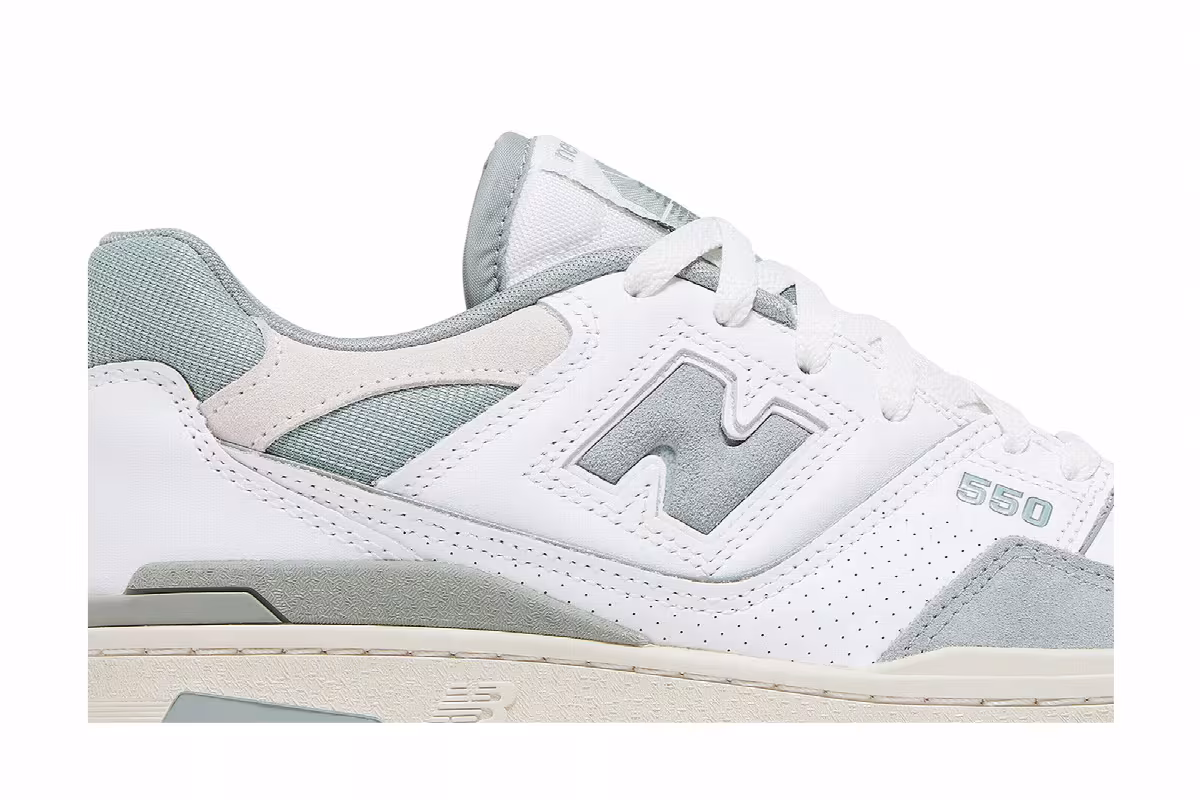 New Balance 550 White Juniper, view 3