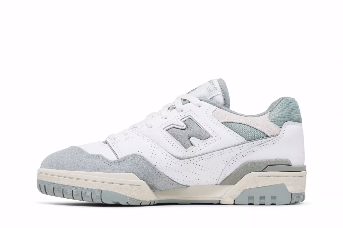 New Balance 550 White Juniper, view 4