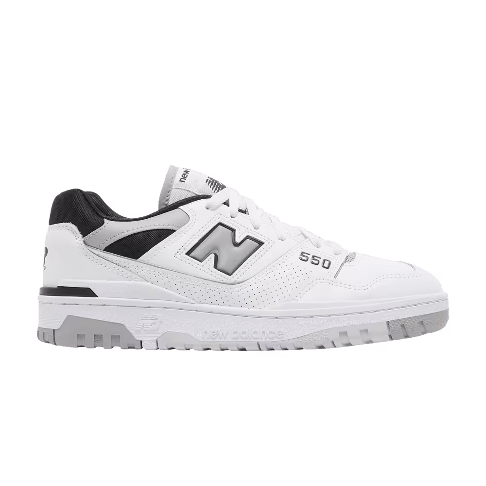 New Balance 550 Concrete Black