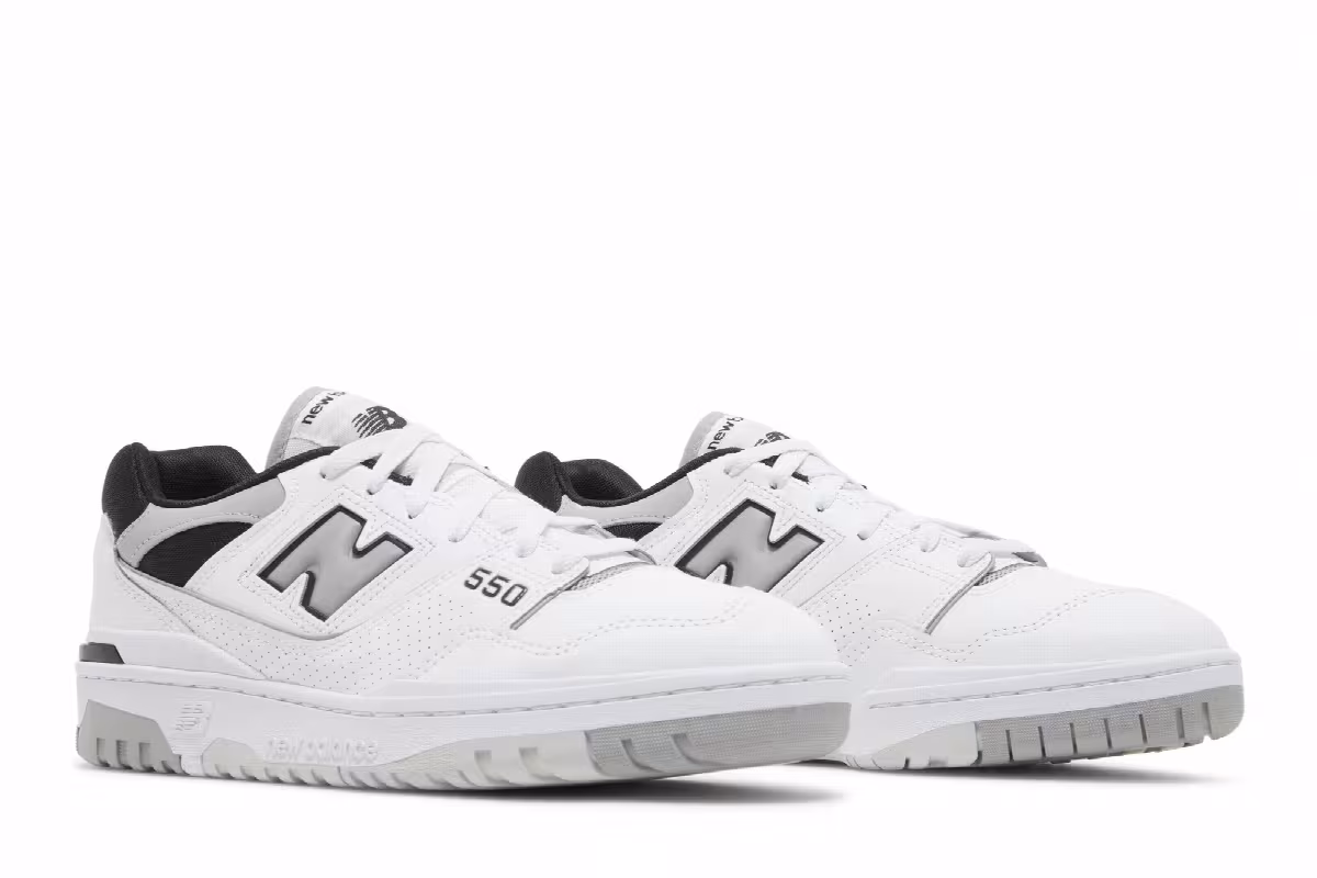New Balance 550 Concrete Black, view 9