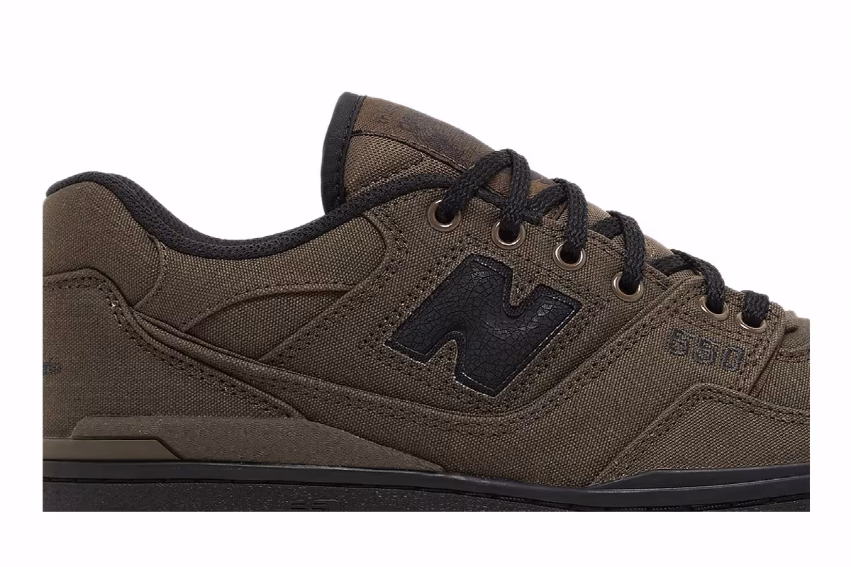 thisisneverthat x New Balance 550 Brown, view 3