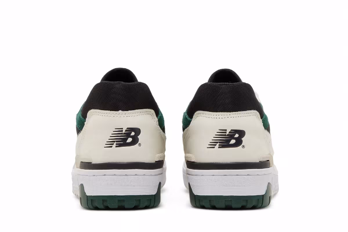 New Balance 550 Sea Salt Pine Green, view 7