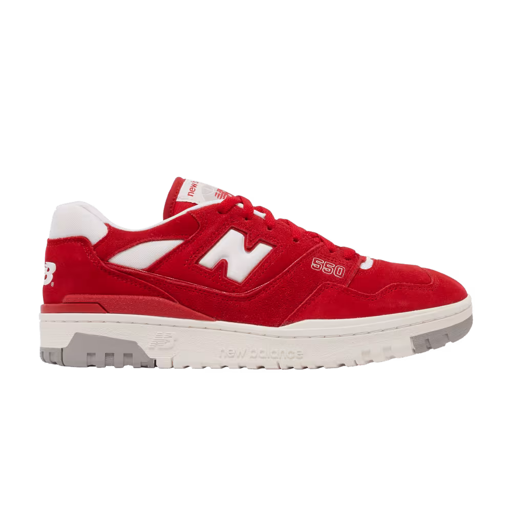 New Balance 550 Suede Pack - Team Red