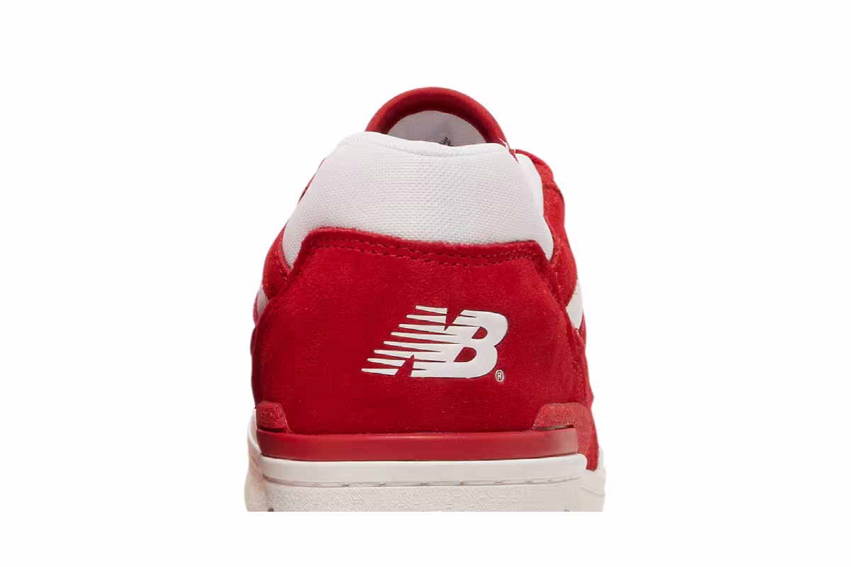 New Balance 550 Suede Pack - Team Red, view 8