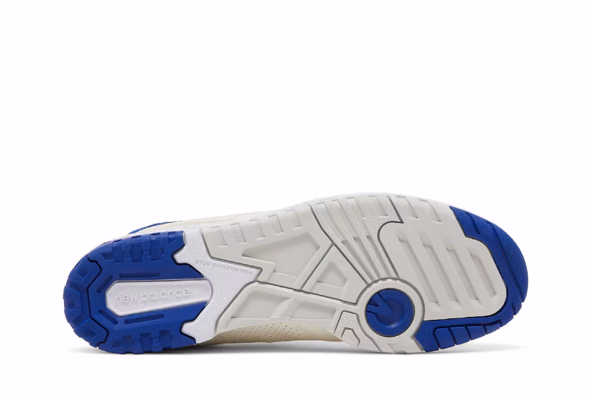 New Balance 550 Sea Salt Team Royal, view 5