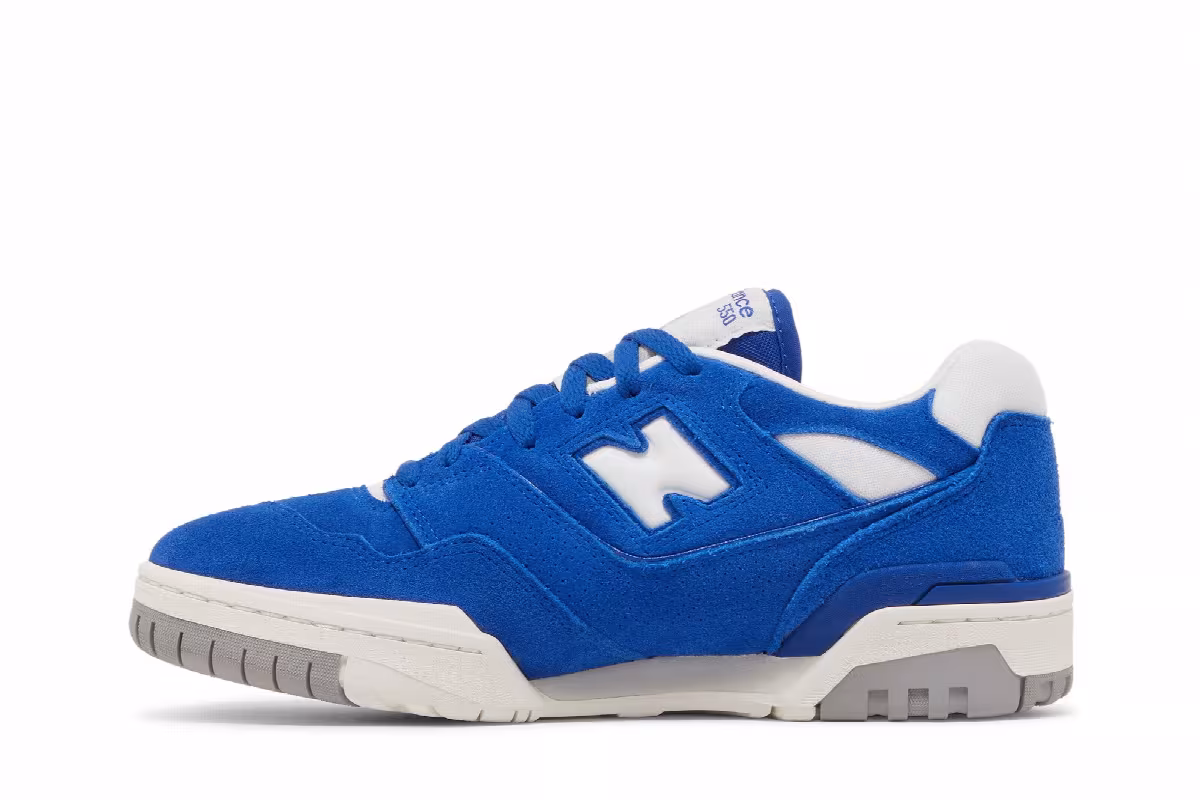 New Balance 550 Suede Pack - Team Royal, view 4