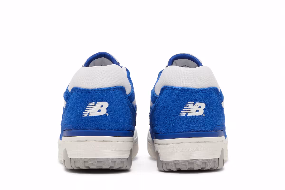 New Balance 550 Suede Pack - Team Royal, view 7