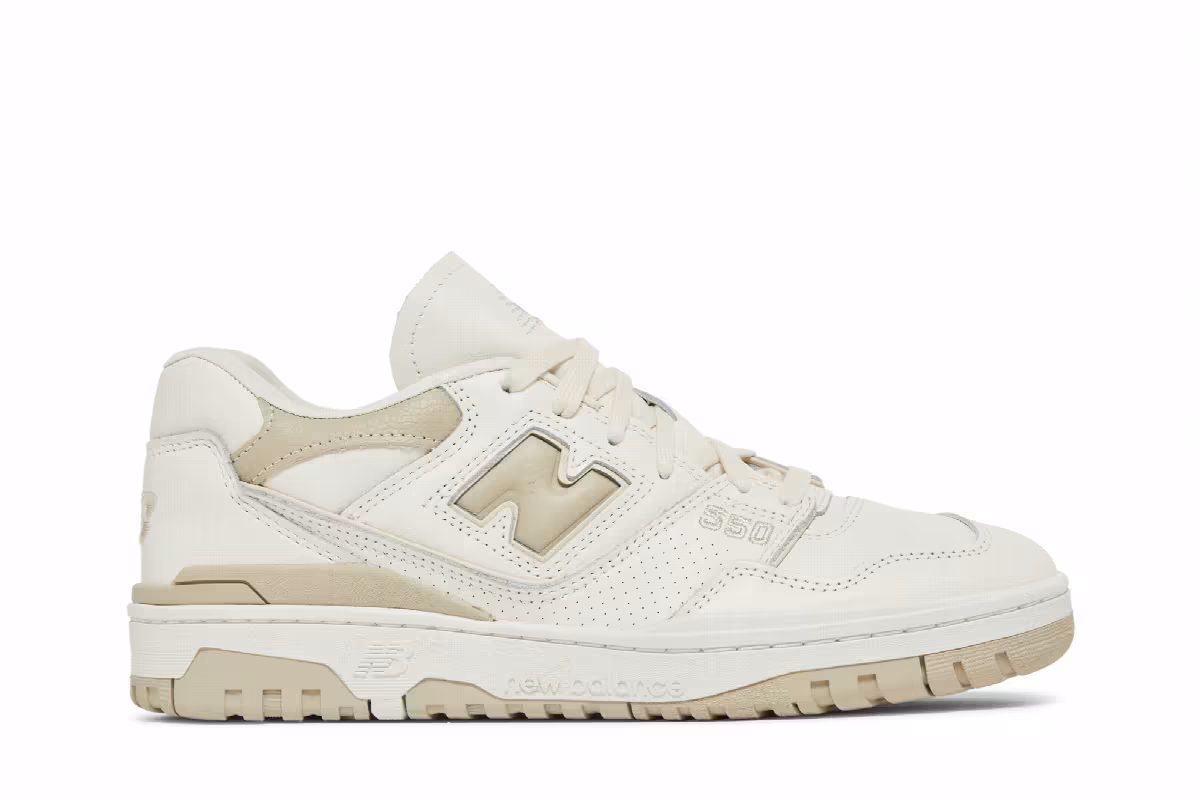 New Balance 550 Sea Salt Alabaster, view 2