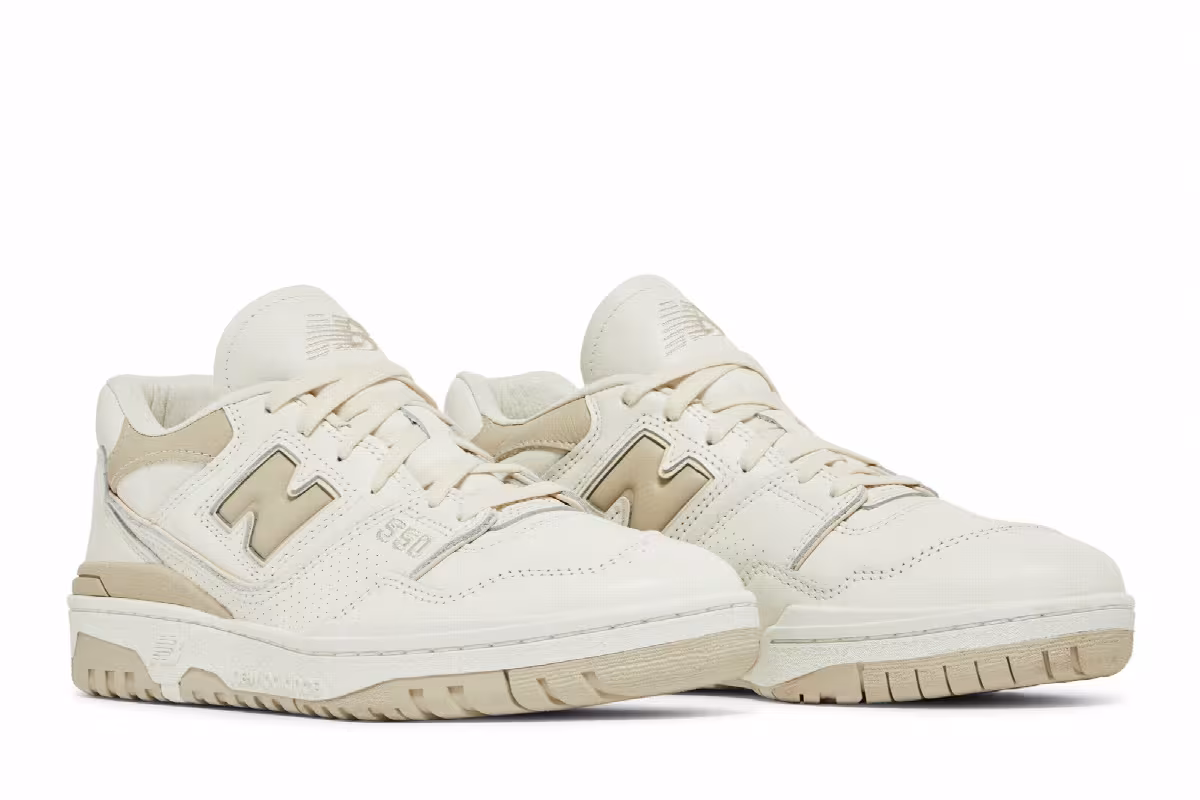 New Balance 550 Sea Salt Alabaster, view 9