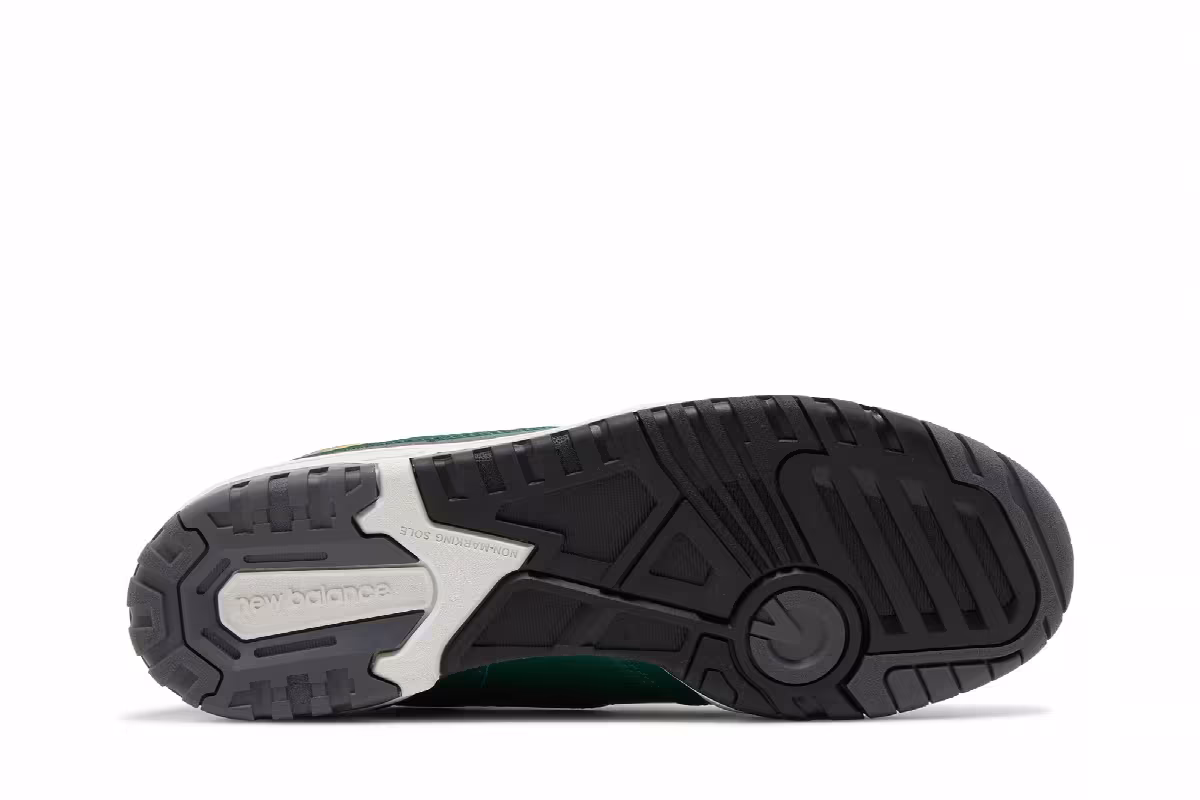 New Balance 550 Dark Green Gold, view 5