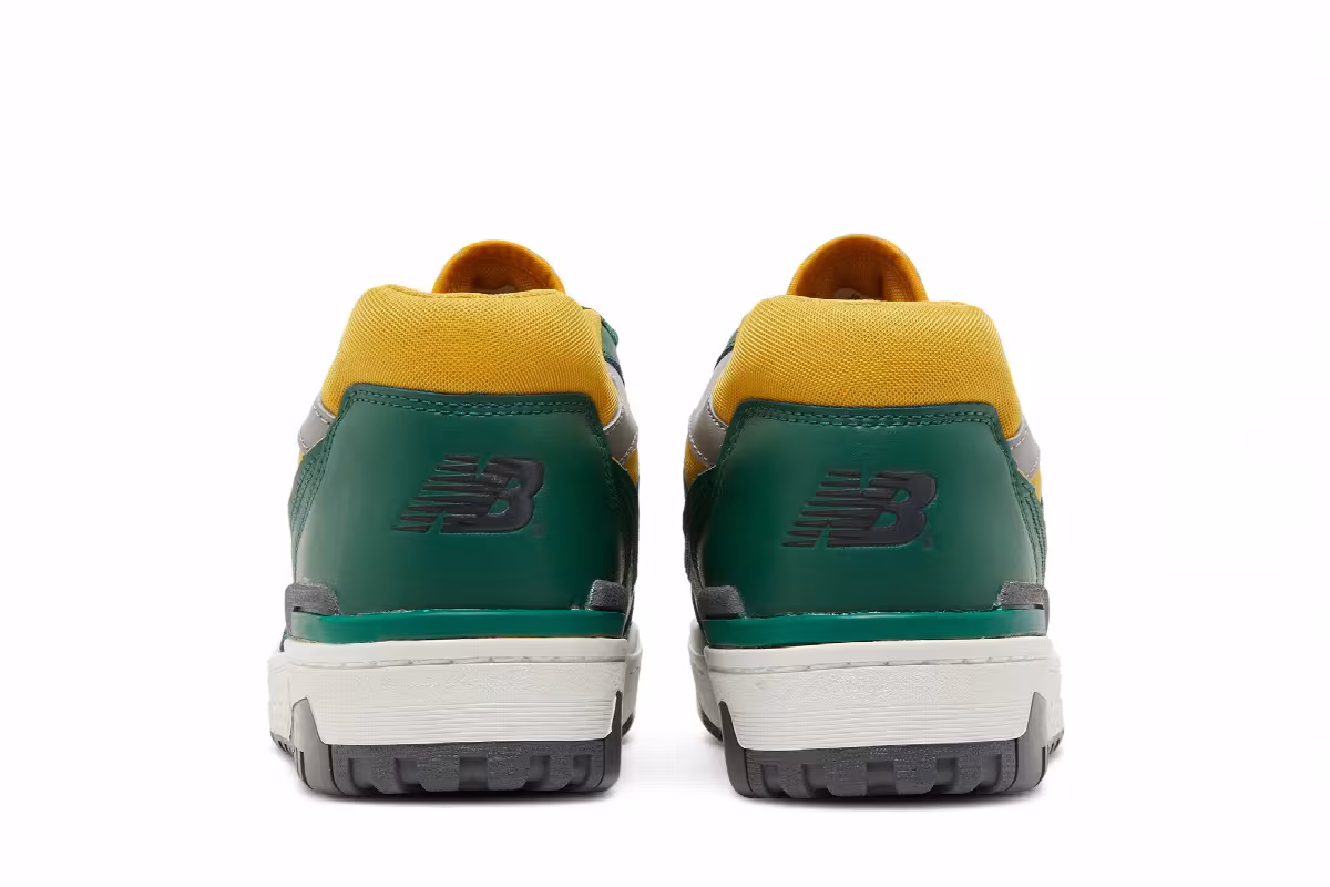 New Balance 550 Dark Green Gold, view 7
