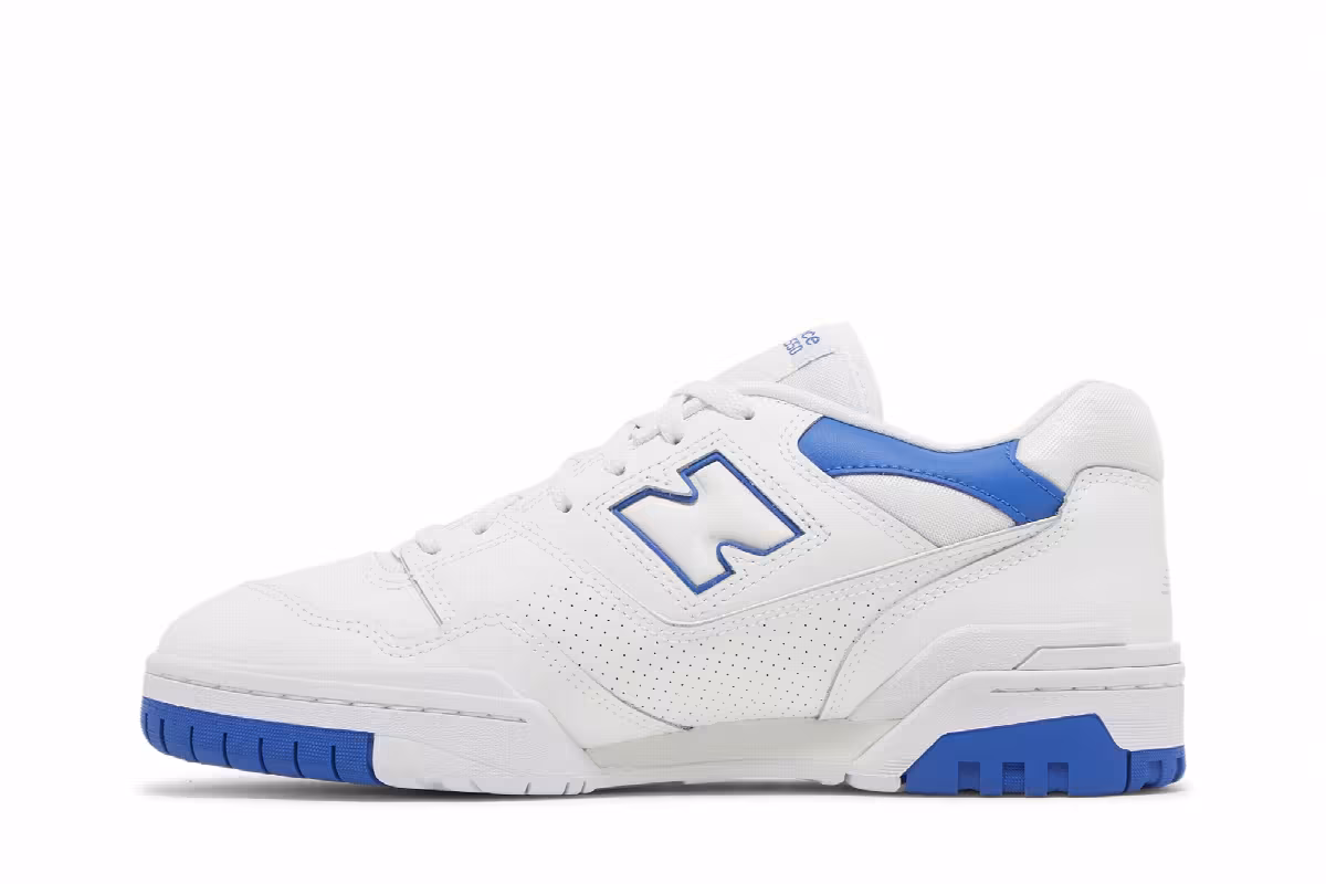 New Balance 550 White Cobalt, view 4