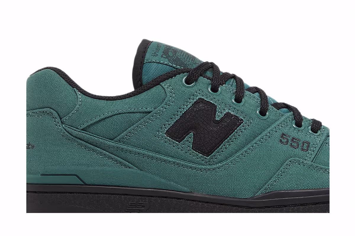 thisisneverthat x New Balance 550 Green, view 3