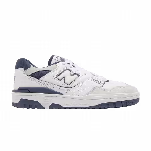 New Balance 550 2E Wide 'White Vintage Indigo'