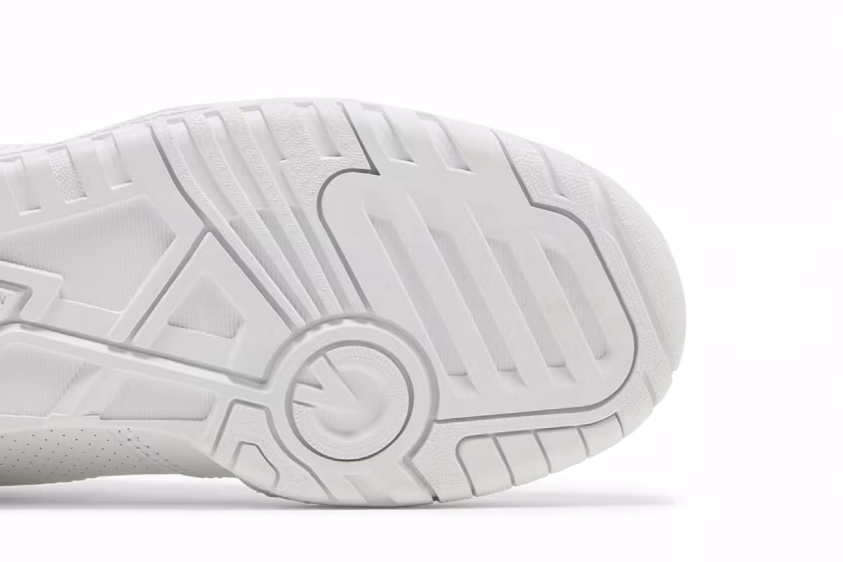 New Balance Women's 550 Triple White, view 6