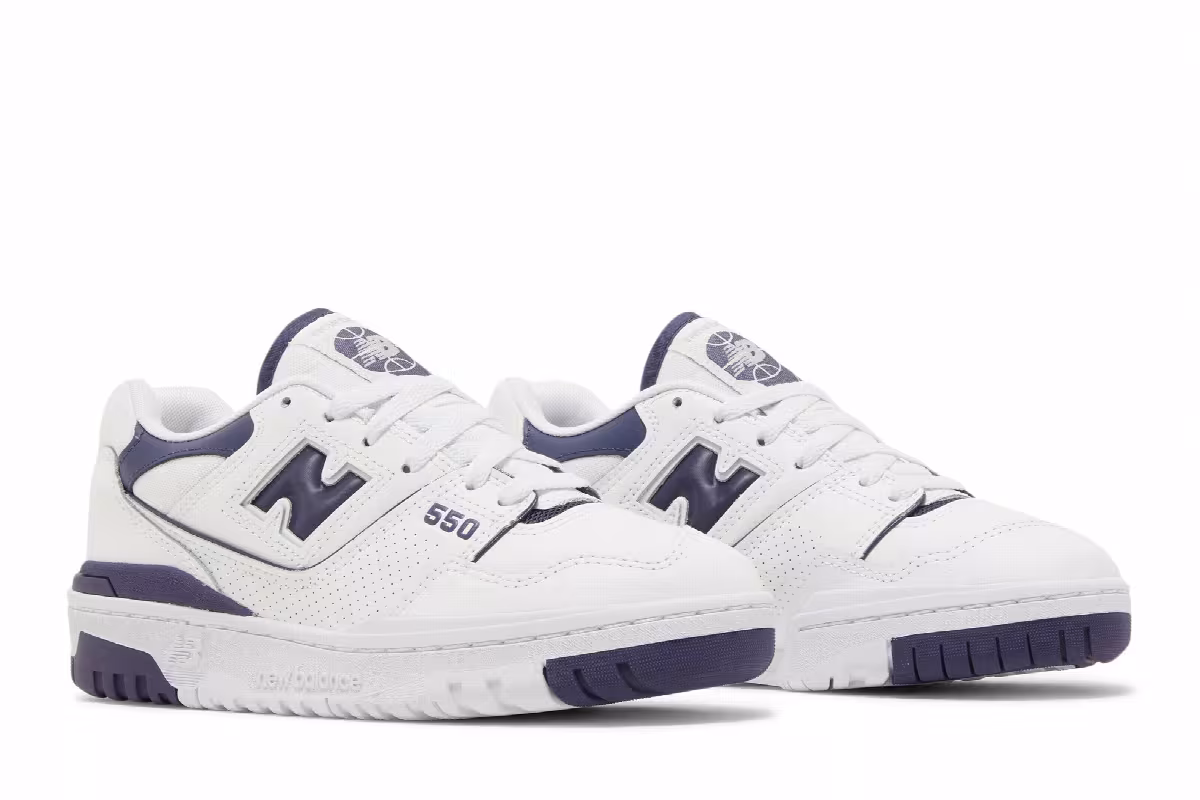 New Balance Women's 550 Dark Mercury, view 9