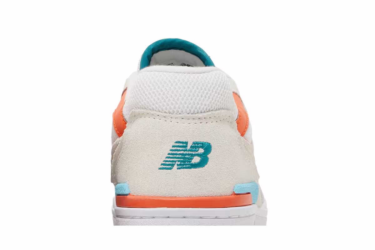 New Balance Women's 550 Sea Salt Verdigris, view 8