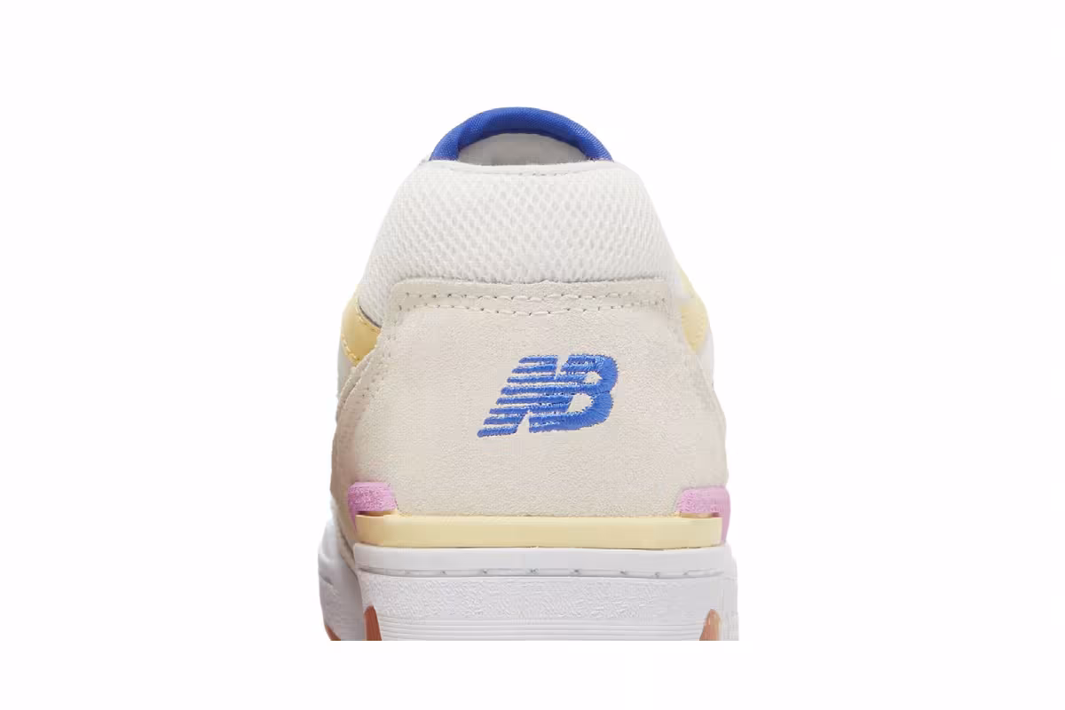 New Balance Women's 550 Sea Salt Marine Blue, view 8