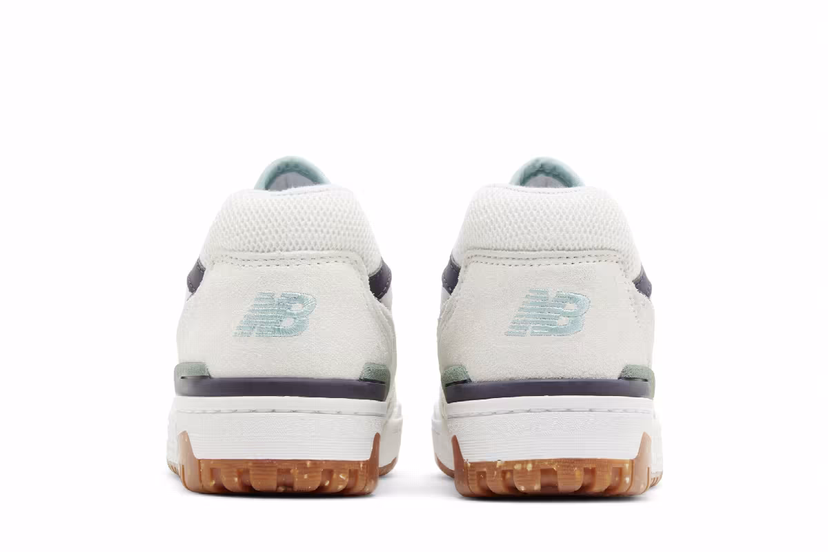 New Balance Women's 550 Sea Salt Winter Fog, view 7