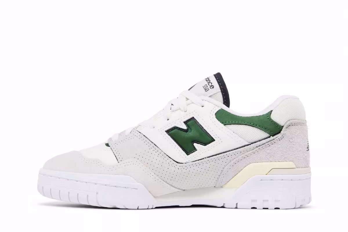 New Balance Women's 550 Sea Salt Nori, view 4