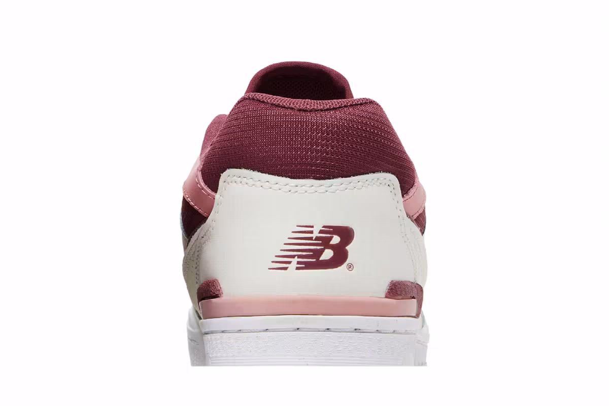 New Balance Women's 550 Washed Burgundy, view 8