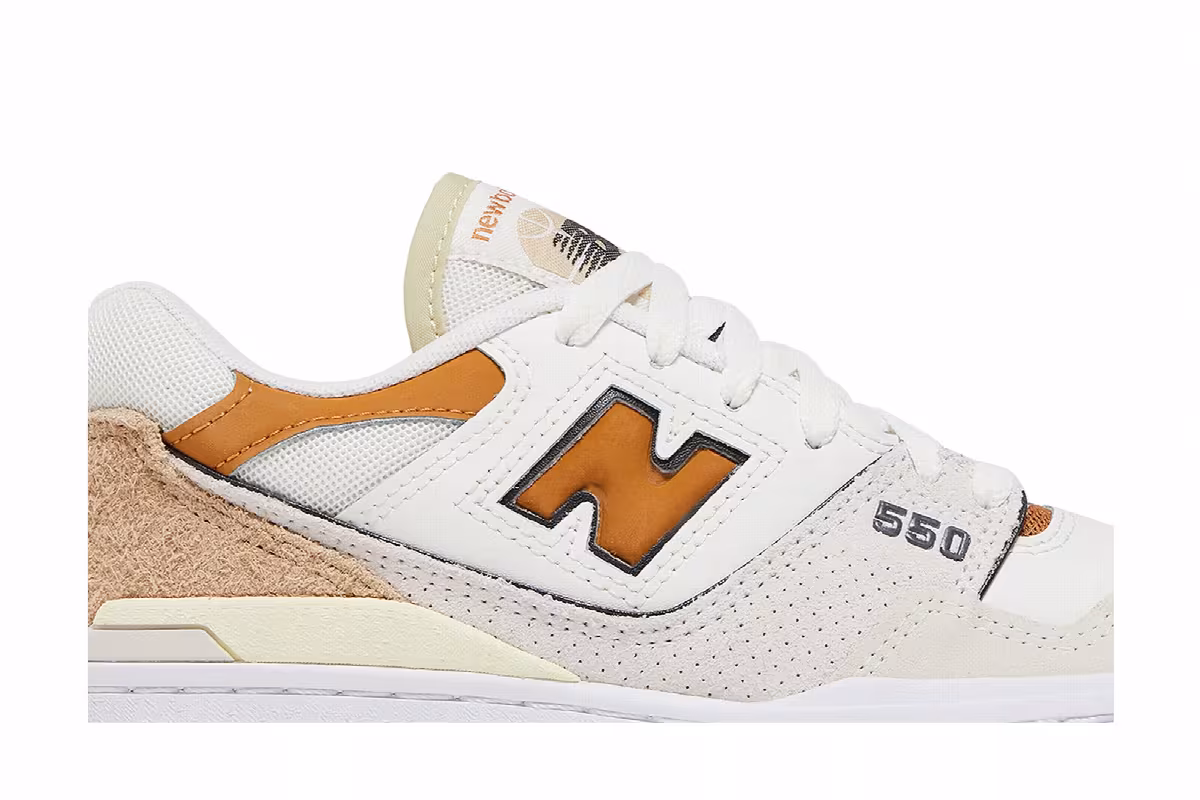 New Balance Women's 550 Sea Salt Tobacco, view 3
