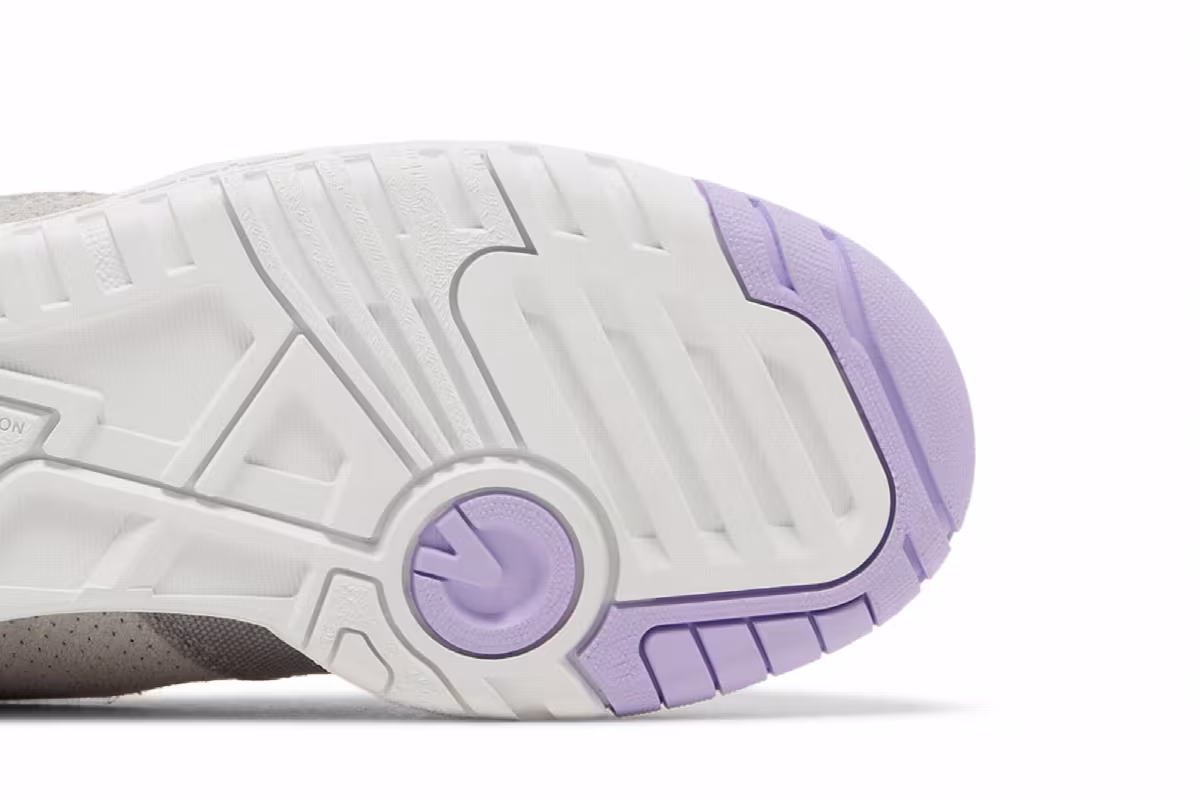 New Balance Women's 550 Shadow Grey Lilac, view 6