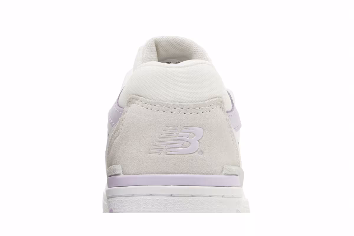 New Balance 550 Big Kid White Thistle, view 8