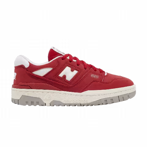 New Balance 550 Big Kid 'Suede Pack - Team Red'