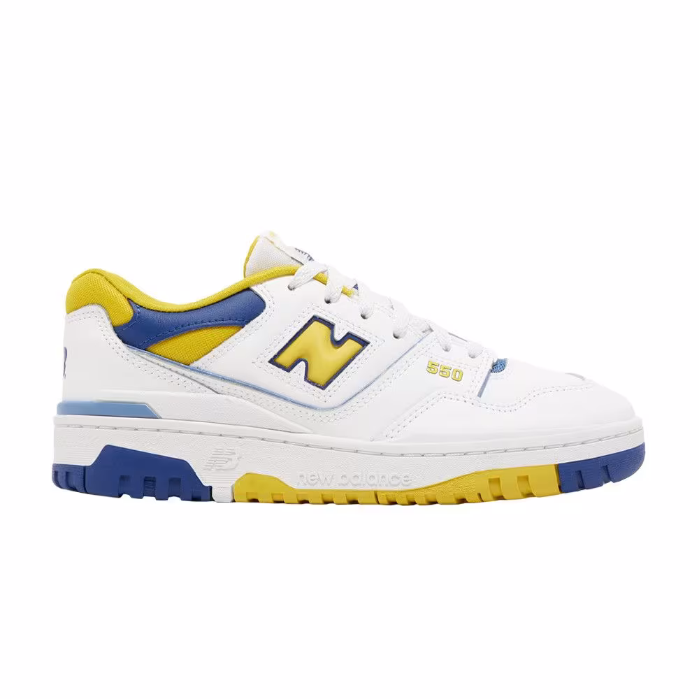 New Balance 550 Big Kid Honeycomb Heritage Blue