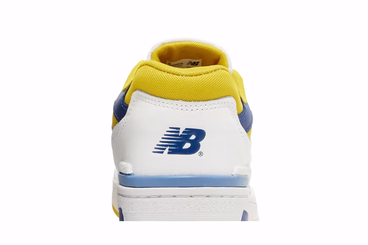 New Balance 550 Big Kid Honeycomb Heritage Blue, view 8