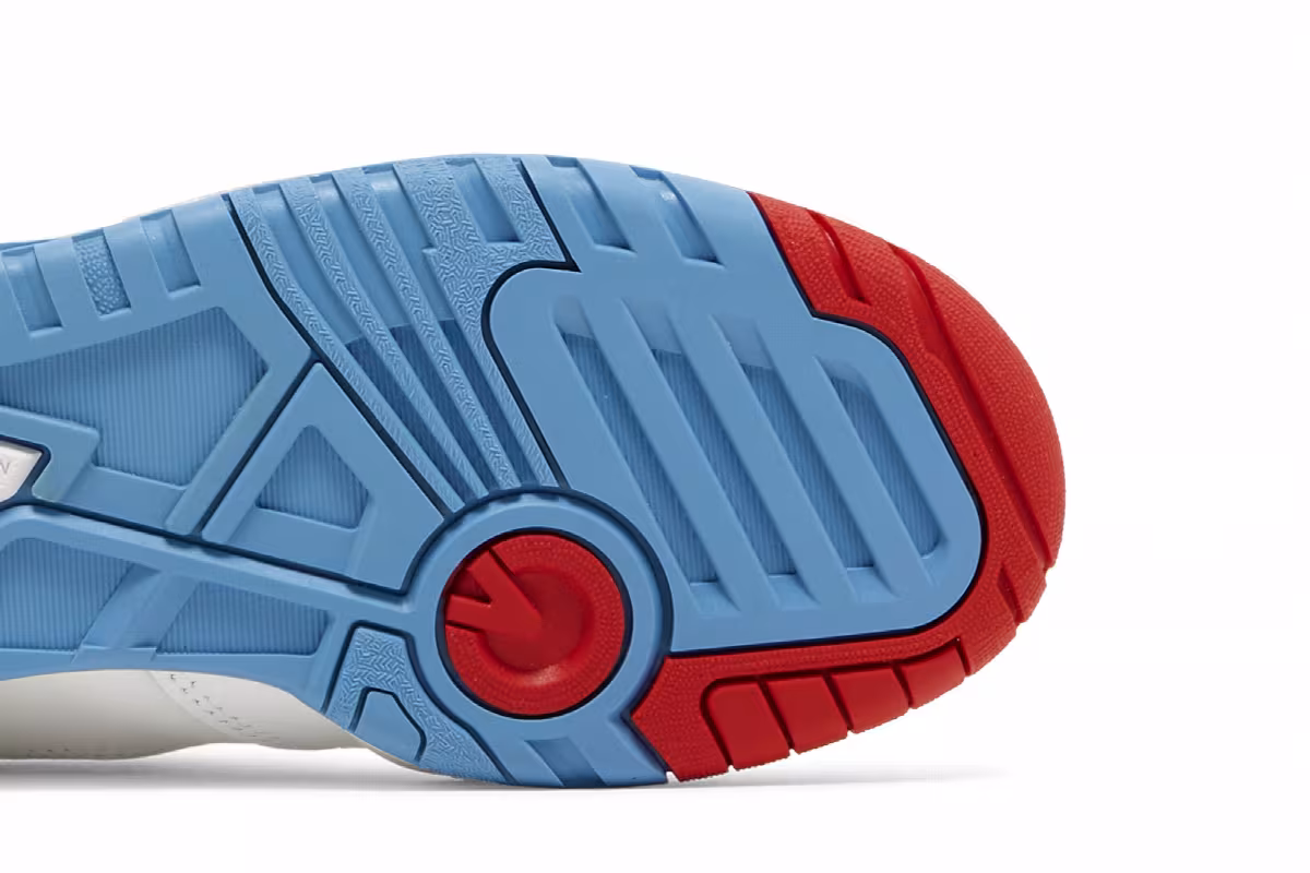 New Balance 550 Big Kid Red Atlantic Blue, view 6