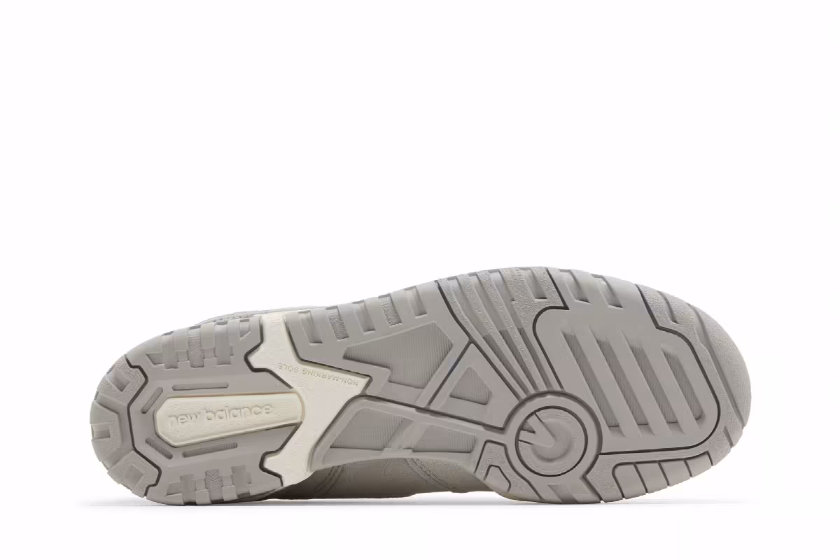 New Balance 550 Big Kid Suede Pack - Concrete, view 5