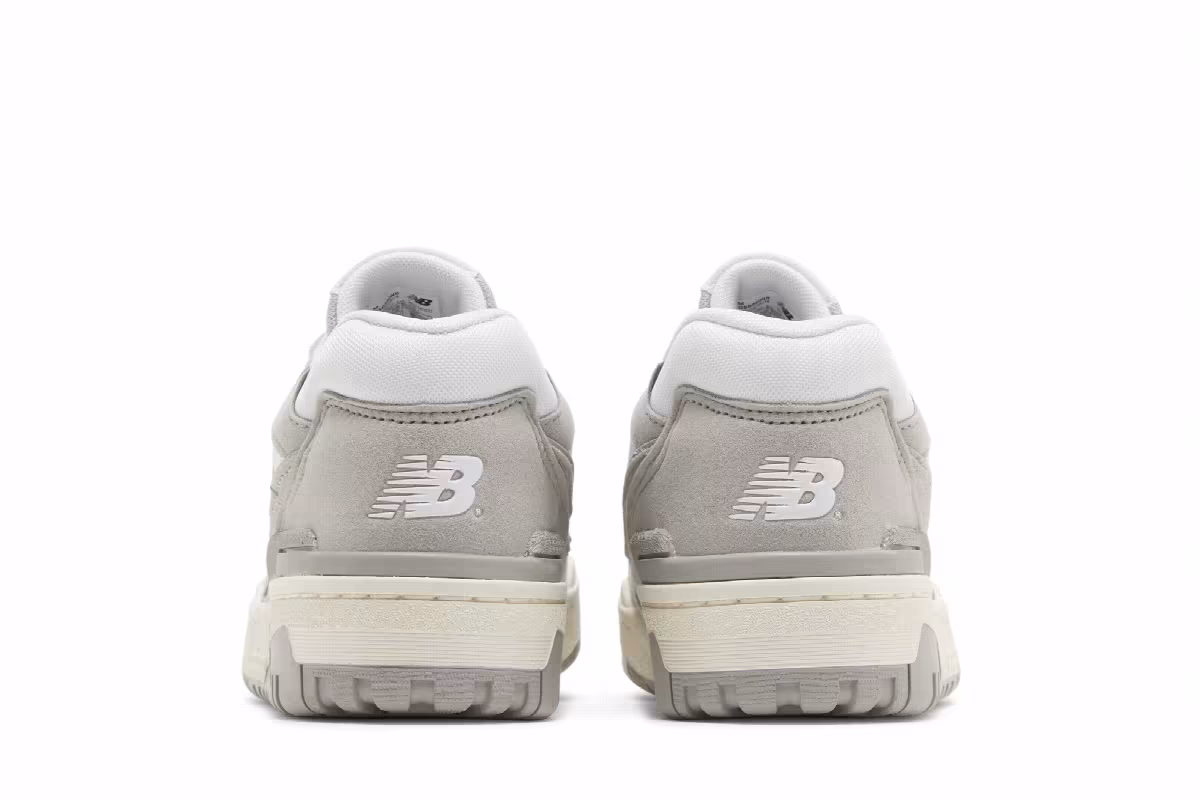 New Balance 550 Big Kid Suede Pack - Concrete, view 7
