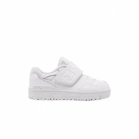 New Balance 550 Bungee Lace Top Strap Toddler 'Triple White'