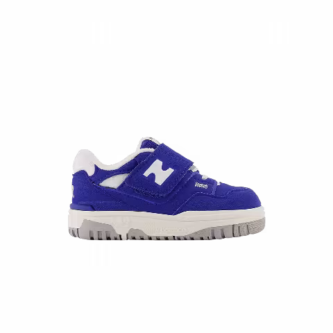 New Balance 550 Bungee Lace Top Strap Toddler 'Suede Pack - Team Royal'
