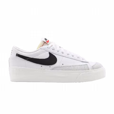 Nike Wmns Blazer Low Platform 'White Black'