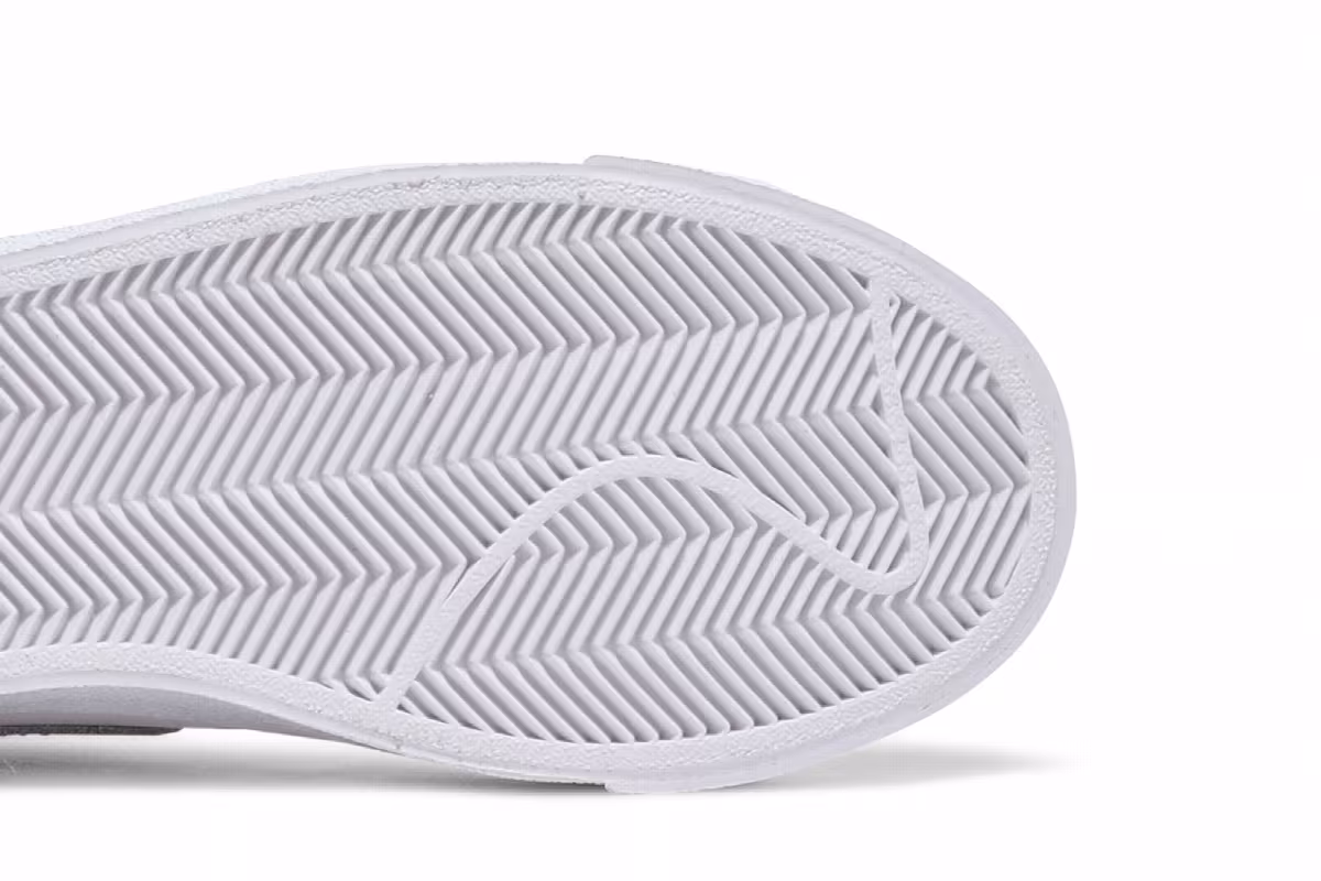 Nike Women's Blazer Mid White Pink Oxford, view 6