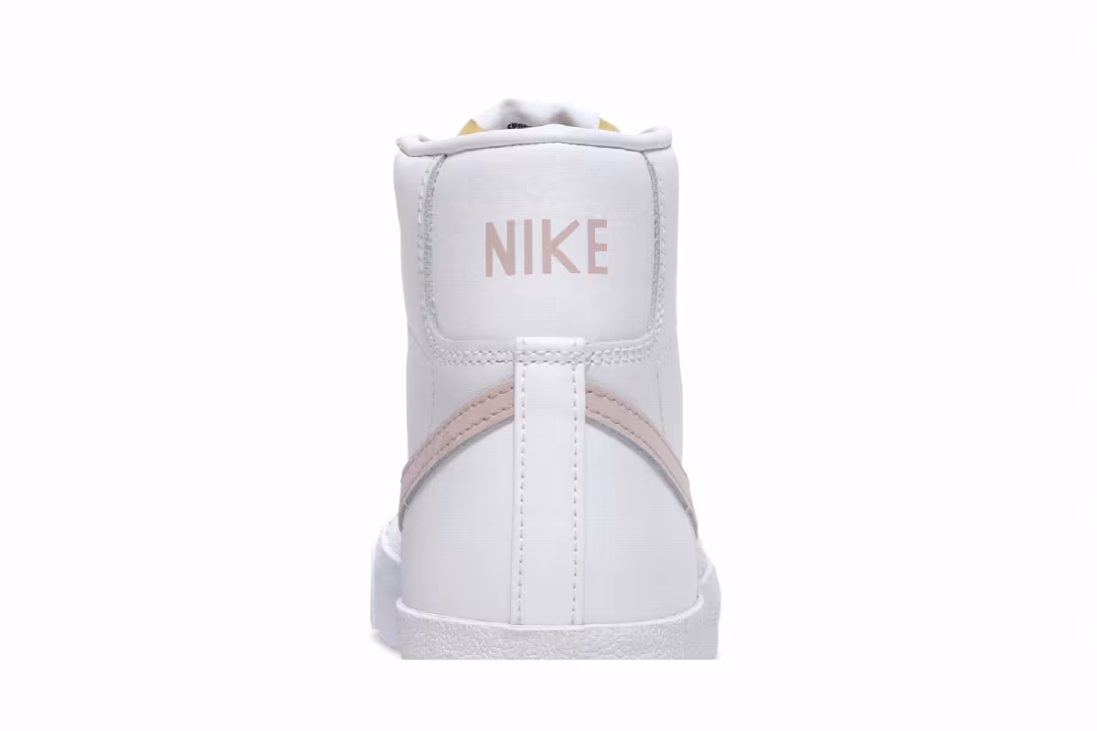 Nike Women's Blazer Mid White Pink Oxford, view 8