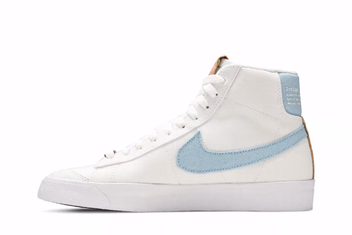 Nike Women's Blazer Mid Indigo, view 4