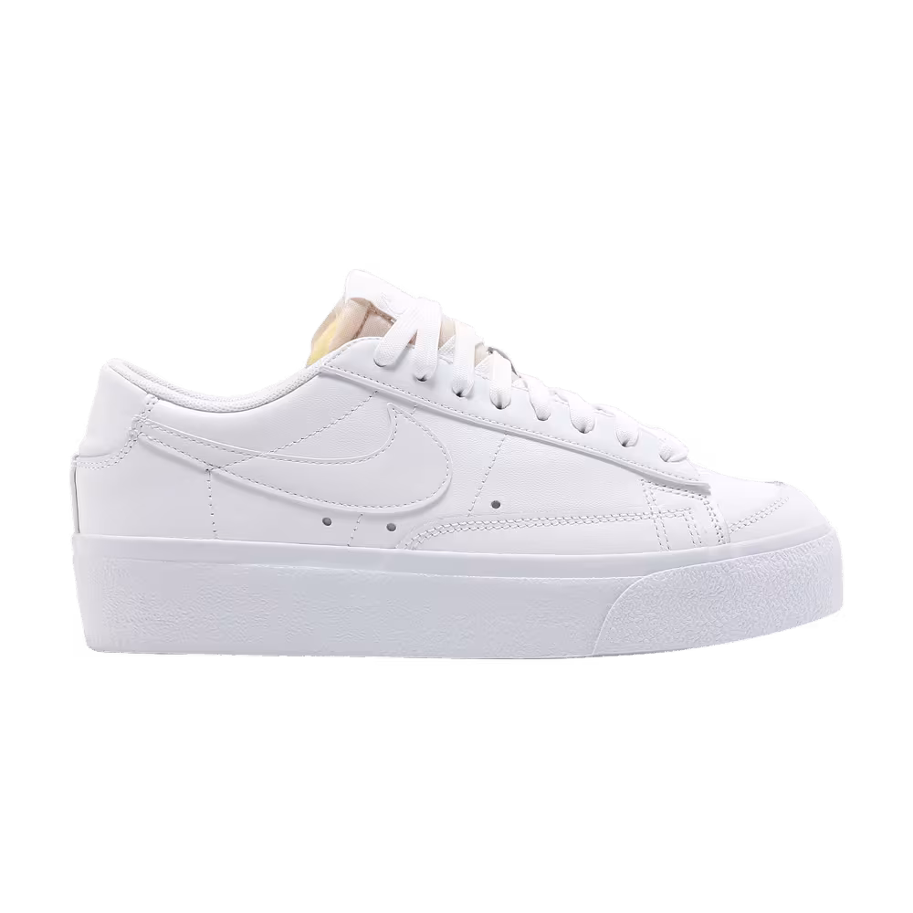 Nike Women's Blazer Low Platform Triple White