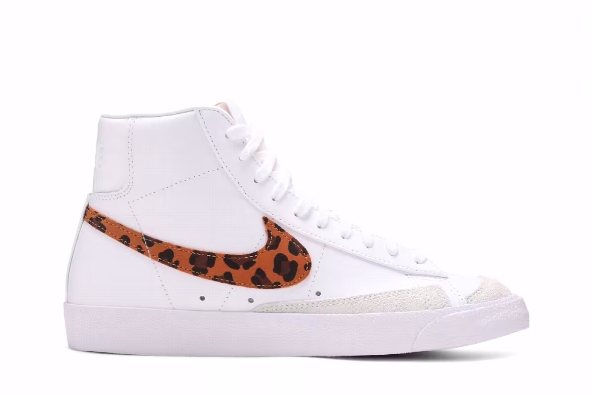 Nike Women's Blazer Mid Leopard, view 2