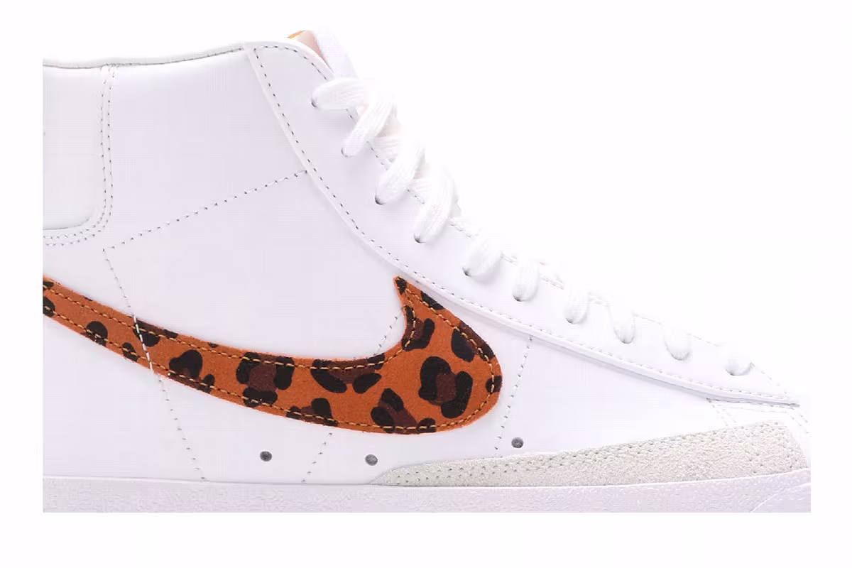 Nike Women's Blazer Mid Leopard, view 3