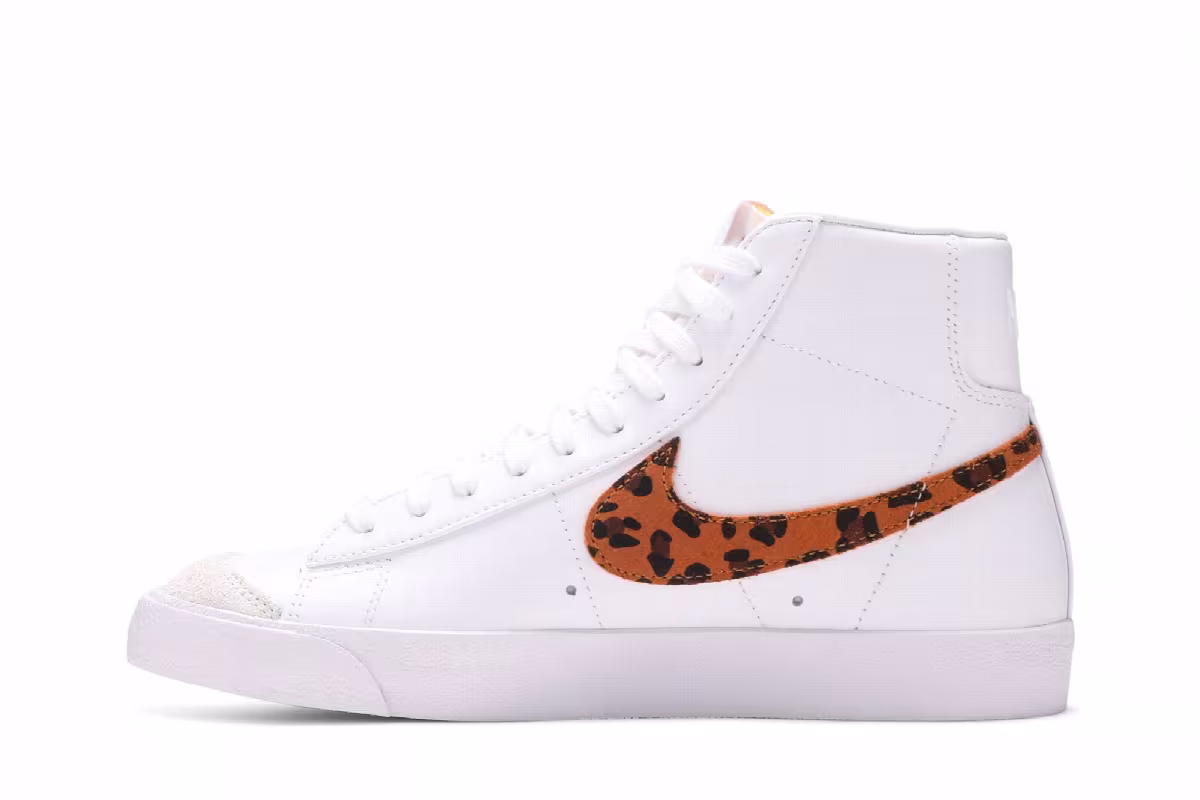 Nike Women's Blazer Mid Leopard, view 4
