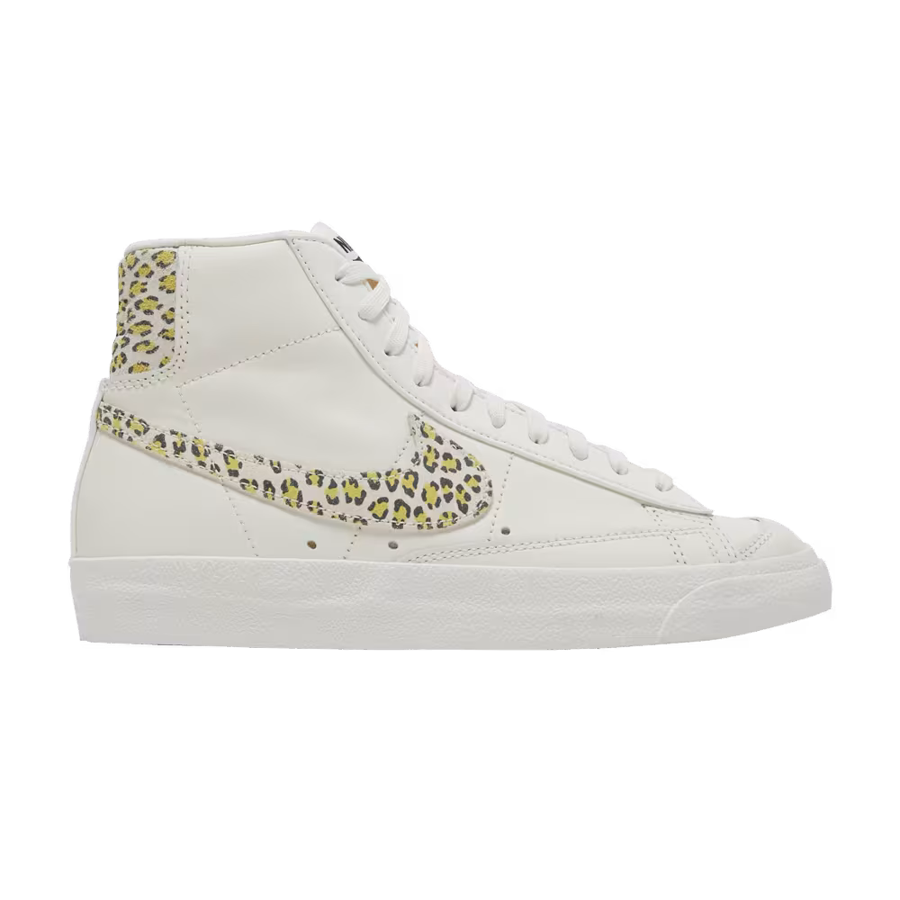 Nike Women's Blazer Mid Lemon Leopard