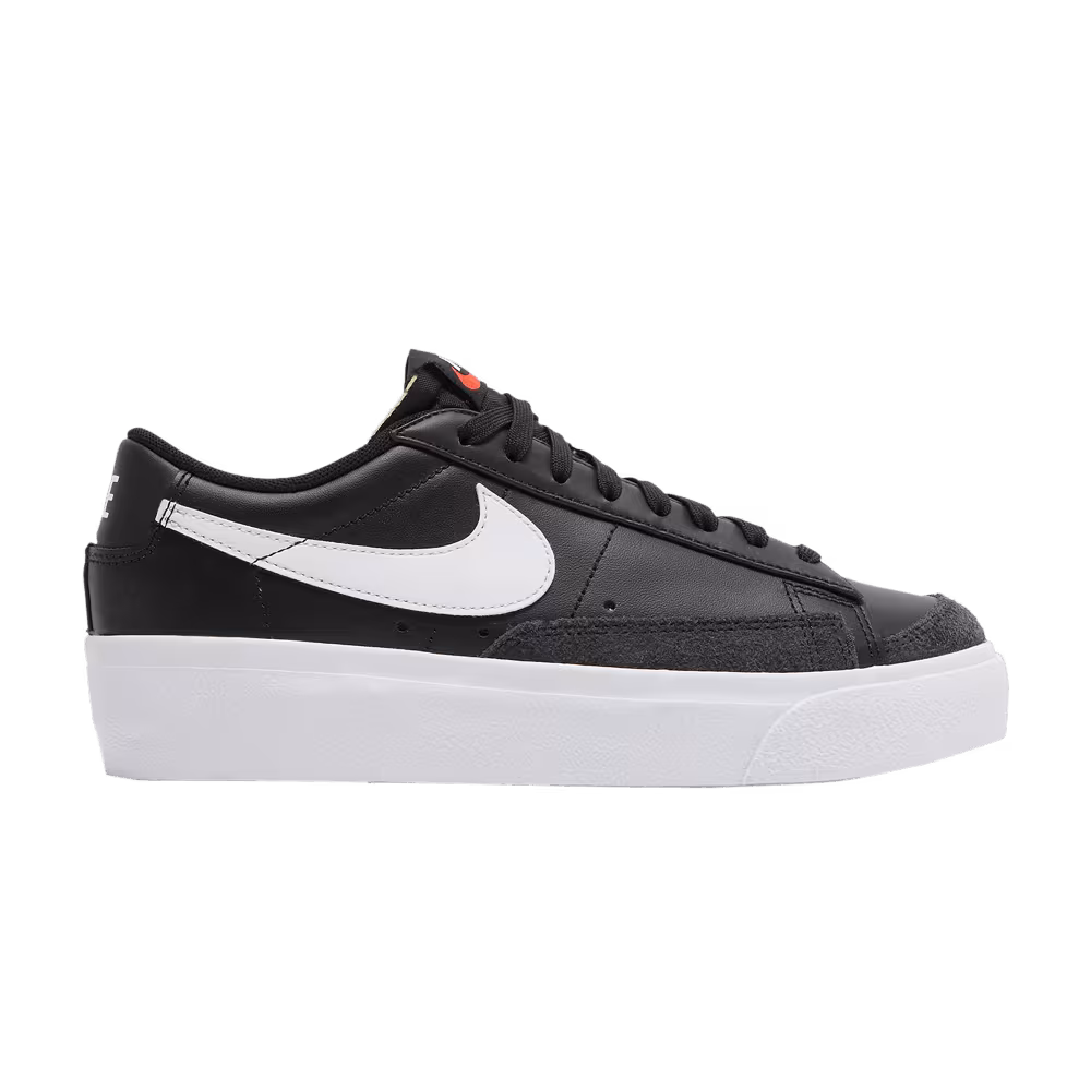 Nike Women's Blazer Low Platform Black White