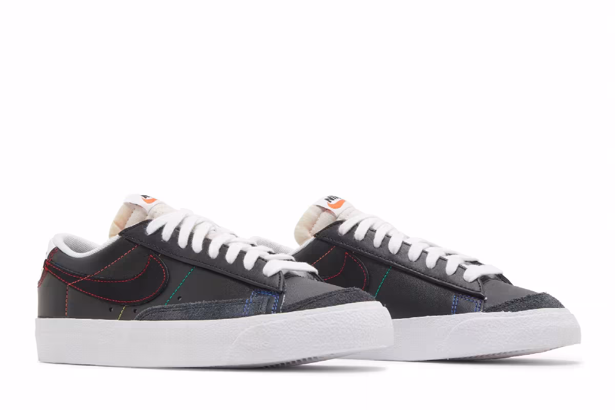 Nike Women's Blazer Low Black, view 9