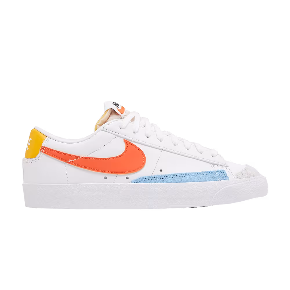Nike Women's Blazer Low White Orange