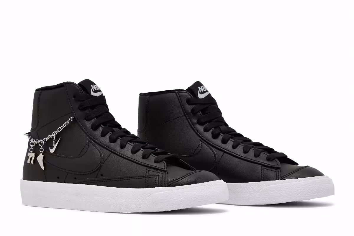 Nike Women's Blazer Mid Lucky Charms - Black, view 9