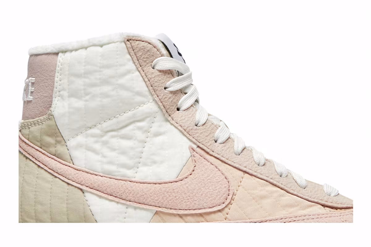 Nike Women's Blazer Mid Toasty - Pink Oxford, view 3